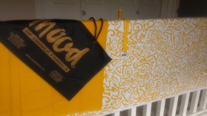 Mood Fabric giveaway bundle I won.