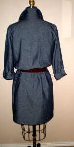 back of shirtdress