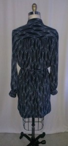 Back view of Vogue 8847 dress