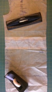 Added 2" in length to the front and back pattern pieces