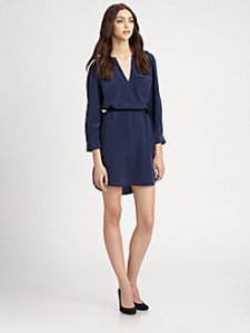 Joie "Marlola" silk shirtdress $358