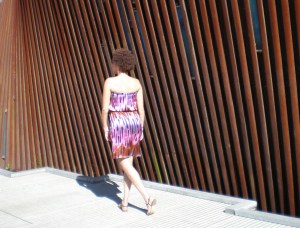 Gathered Tube Dress #165