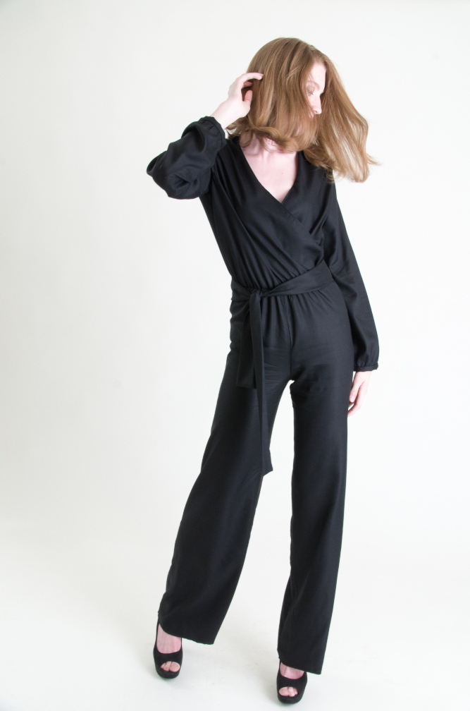 Cross Bodice Jumpsuit