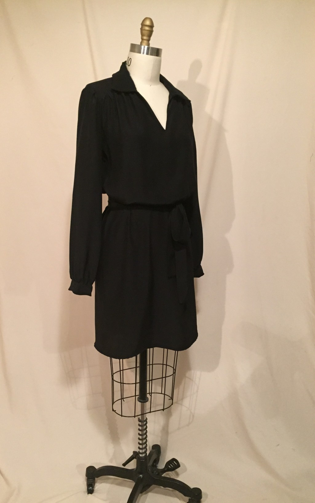Silk Shirtdress-LBD Rendition