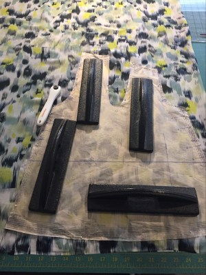 sleeve pattern piece