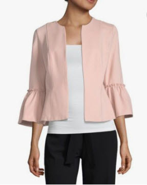 Flounce Sleeve Jacket
