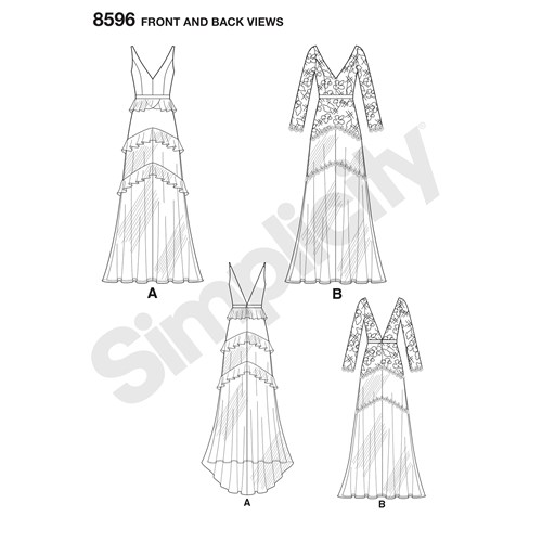 simplicity-leanne-marshal-8596-front-back-view